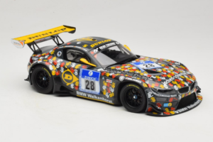 BMW Z4 GT3 #28 Team Walkenhorst J. Stuck / Sandritter ADAC 24 Hours Nurburgring 2014 Minichamps 1:18 151142328 Métal Moulé — image 4 sur 6