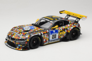 BMW Z4 GT3 #28 Team Walkenhorst J. Stuck / Sandritter ADAC 24 Hours Nurburgring 2014 Minichamps 1:18 151142328 Métal Moulé
