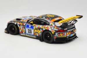 BMW Z4 GT3 #28 Team Walkenhorst J. Stuck / Sandritter ADAC 24 Hours Nurburgring 2014 Minichamps 1:18 151142328 Métal Moulé — image 5 sur 6