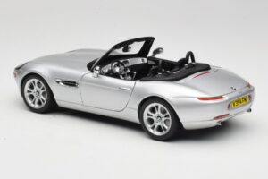 BMW Z8 E52 Cabriolet Argent Kyosho 1:18 80432411551 Métal Moulé — image 5 sur 8