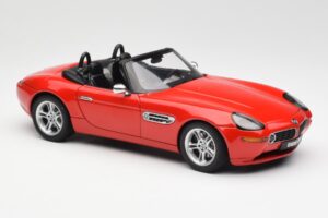 BMW Z8 E52 Rouge AUTOart 1:18 70513 Métal Moulé — image 6 sur 8
