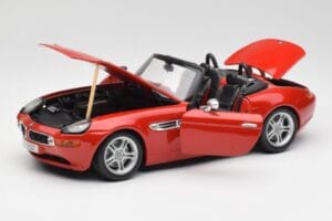 BMW Z8 E52 Rouge Métallisé Bburago 1:18 18-12032 Métal Moulé — image 2 sur 8