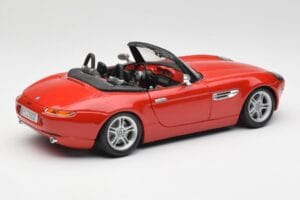 BMW Z8 E52 Rouge Métallisé Bburago 1:18 18-12032 Métal Moulé — image 3 sur 8