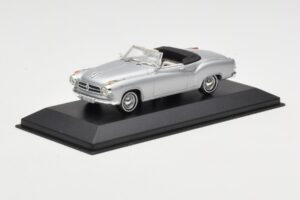 Borgward Isabella Cabriolet Argent Minichamps 1:43 400096030 Métal Moulé — image 2 sur 4