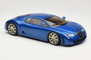 Bugatti EB 18.3 Chiron Bleu AUTOart 1:18 70911 Métal Moulé — image 6 sur 8