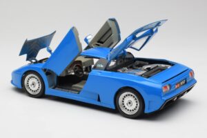 Bugatti EB110 Bleu Bburago 1:18 3035 Métal Moulé — image 6 sur 8