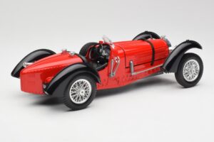 Bugatti Type 55 Rouge Bburago 1:18 3009 Métal Moulé — image 2 sur 6