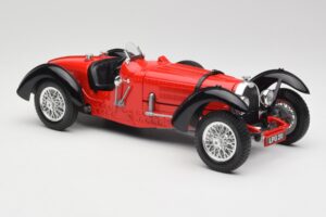Bugatti Type 55 Rouge Bburago 1:18 3009 Métal Moulé — image 4 sur 6