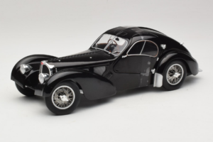 Bugatti Type 57 SC Atlantic Noir Solido 1:18 S1802101 Métal Moulé