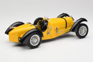 Bugatti Type 59 Jaune Bburago 1:18 3005 Métal Moulé — image 3 sur 8