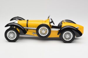Bugatti Type 59 Jaune Bburago 1:18 3005 Métal Moulé — image 4 sur 8
