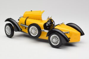 Bugatti Type 59 Jaune Bburago 1:18 3005 Métal Moulé — image 5 sur 8