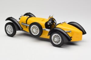 Bugatti Type 59 Jaune Bburago 1:18 3005 Métal Moulé — image 7 sur 8