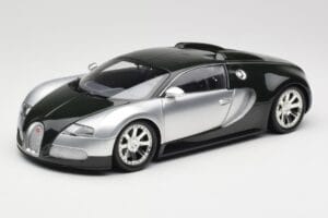 Bugatti Veyron Edition Centenaire Chrome Green Minichamps 1:18 100110852 Métal Moulé