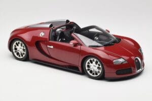 Bugatti Veyron Grand Sport Rouge Minichamps 1:18 100110832 Métal Moulé — image 7 sur 9