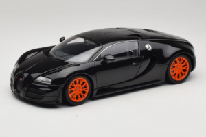Bugatti Veyron Super Sport Black Metallic Minichamps 1:18 100110842 Métal Moulé