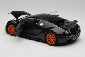 Bugatti Veyron Super Sport Black Metallic Minichamps 1:18 100110842 Métal Moulé — image 5 sur 8