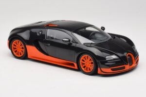 Bugatti Veyron Super Sport Top Gear Edition Minichamps 1:18 519101101 Métal Moulé — image 6 sur 8