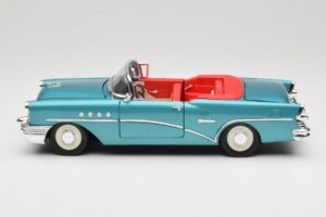 Buick Century Cabriolet Bleu Mira 1:18 6134 Métal Moulé — image 4 sur 8