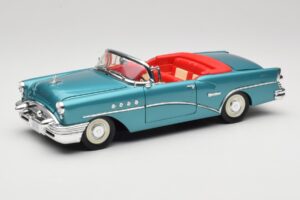 Buick Century Cabriolet Bleu Mira 1:18 6134 Métal Moulé