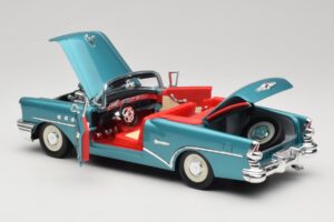 Buick Century Cabriolet Bleu Mira 1:18 6134 Métal Moulé — image 5 sur 8