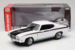 Buick GSX Blanc American Muscle 1:18 AMM1322/06 Métal Moulé — image 8 sur 8