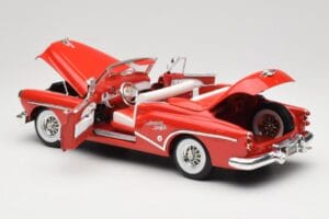 Buick Skylark Cabriolet Rouge Motormax 1:18 73129 Métal Moulé — image 5 sur 8