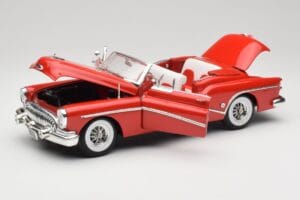 Buick Skylark Rouge Motormax 1:18 411393-M1 Métal Moulé — image 2 sur 8