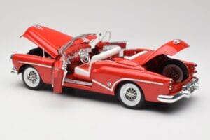 Buick Skylark Rouge Motormax 1:18 411393-M1 Métal Moulé — image 5 sur 8