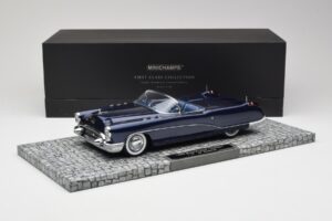 Buick Wildcat I Concept Bleu Foncé Minichamps 1:18 107141331 Métal Moulé — image 6 sur 6