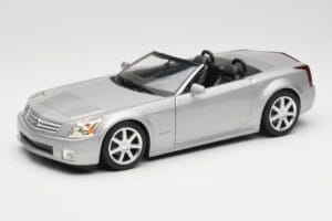 Cadillac XLR Cabriolet Argent Hot Wheels 1:18 53838 Métal Moulé