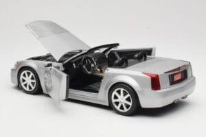Cadillac XLR Cabriolet Argent Hot Wheels 1:18 53838 Métal Moulé — image 5 sur 8