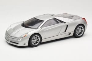 Cadillac Cien Argent Hot Wheels 1:18 57296 Métal Moulé
