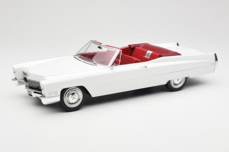 Cadillac DeVille Cabriolet Blanc KK-Scale 1:18 KKDC180313 Métal Moulé