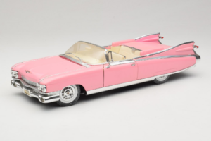 Cadillac Eldorado Biarritz Rose Maisto 1:18 36813 Métal Moulé