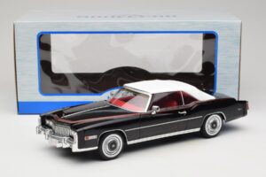 Cadillac Eldorado Cabriolet Noir MCG 1:18 MCG18473 Métal Moulé — image 8 sur 8