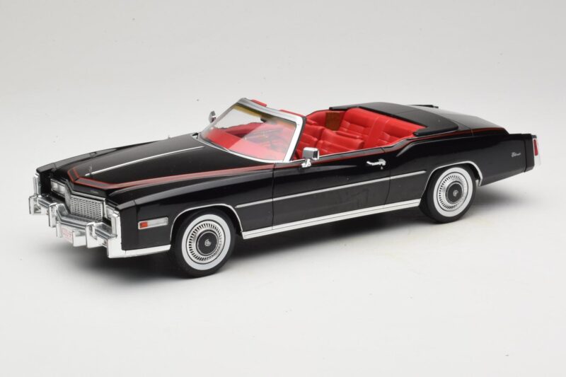 Cadillac Eldorado Cabriolet Noir MCG 1:18 MCG18473 Métal Moulé