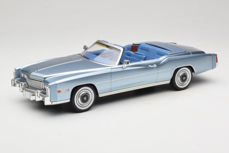 Cadillac Eldorado Cabriolet Bleu MCG 1:18 MCG18472 Métal Moulé