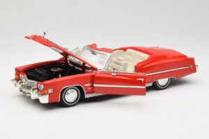 Cadillac Eldorado Cabriolet Rouge Anson 1:18 30387 Métal Moulé — image 2 sur 8