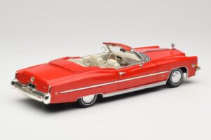 Cadillac Eldorado Cabriolet Rouge Anson 1:18 30387 Métal Moulé — image 3 sur 8