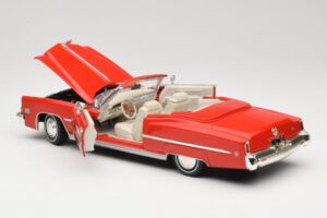 Cadillac Eldorado Cabriolet Rouge Anson 1:18 30387 Métal Moulé — image 5 sur 8