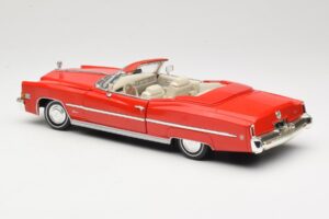 Cadillac Eldorado Cabriolet Rouge Anson 1:18 30387 Métal Moulé — image 7 sur 8