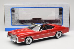 Cadillac Eldorado Cabriolet Rouge MCG 1:18 MCG18471 Métal Moulé — image 8 sur 8