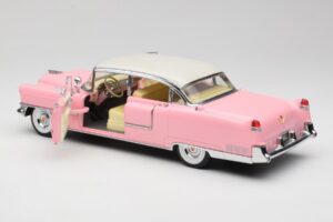 Cadillac Fleetwood Elvis Presley Rose MRC 1:18 LIC1000 Métal Moulé — image 5 sur 8