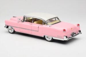 Cadillac Fleetwood Elvis Presley Rose MRC 1:18 LIC1000 Métal Moulé — image 7 sur 8