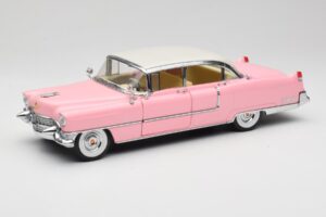Cadillac Fleetwood Elvis Presley Rose MRC 1:18 LIC1000 Métal Moulé