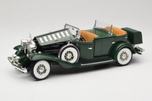 Cadillac Sport Phaeton Vert Anson 1:18 30383 Métal Moulé — image 2 sur 9