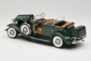 Cadillac Sport Phaeton Vert Anson 1:18 30383 Métal Moulé — image 6 sur 9