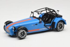 Caterham Seven Bleu Solido 1:18 S1801802 Métal Moulé