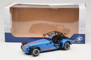 Caterham Seven Bleu Solido 1:18 S1801802 Métal Moulé — image 6 sur 6
